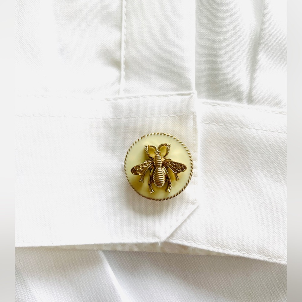 Pair Button Covers | Upcycled Vintage | Handmade - Picture 3 of 6